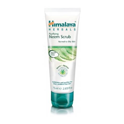 Miniaturka artykułu - HIMALAYA Purifying Neem Scrub Oczyszczający peeling do twarzy z Neem, 75ml