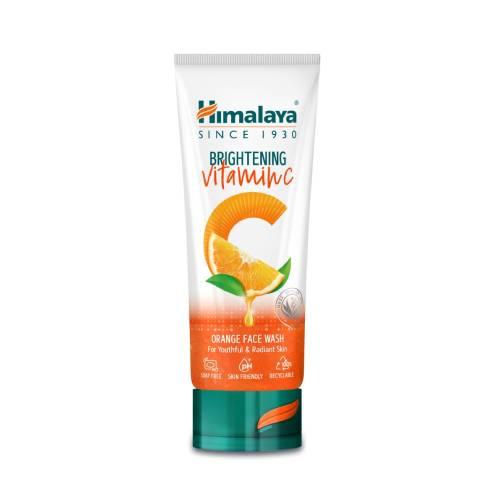 Miniaturka artykułu - Himalaya Pomarańczowy żel do mycia twarzy z witaminą C, 100 ml
