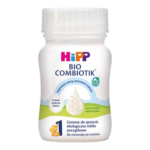 Miniaturka artykułu - HiPP Bio Combiotik mleko początkowe dla dzieci gotowe do spożycia, 90 ml