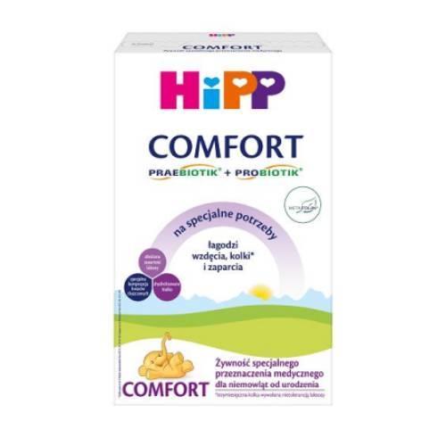 Miniaturka artykułu - HiPP Comfort Żywność specjalnego przeznaczenia medycznego dla niemowląt od urodzenia, 300 g USZKODZONY KARTON