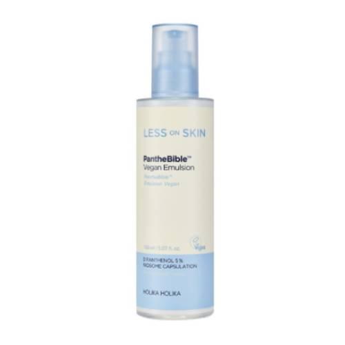 Miniaturka artykułu - HOLIKA HOLIKA Less on Skin Panthebible Vegan Emulsion Lekka nawilżająco-łagodząca emulsja do twarzy, 150ml