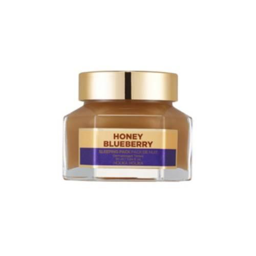 Miniaturka artykułu - HOLIKA HOLIKA Maseczka całonocna Miód i czarne jagody, 90ml KRÓTKA DATA 04.09.2025