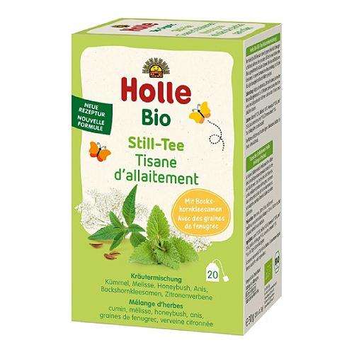 Miniaturka artykułu - HOLLE Bio Organic Herbatka ziołowa dla karmiących matek na laktację, 20sasz. x 1,5g
