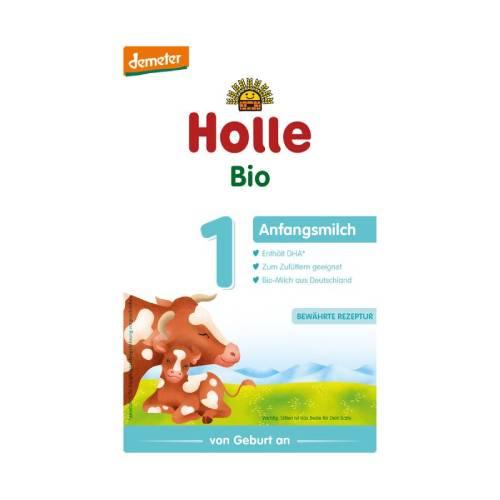 Miniaturka artykułu - HOLLE Mleko Bio w proszku 1, 400g