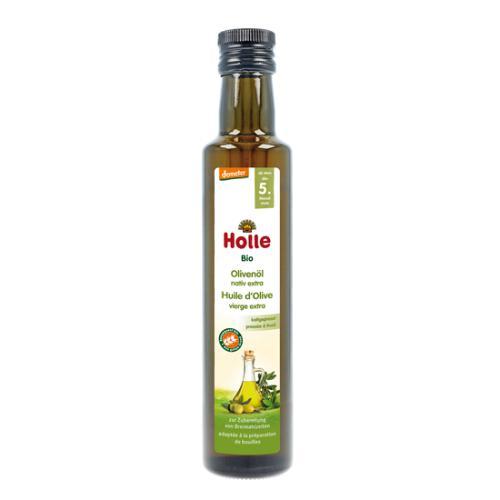 Miniaturka artykułu - Holle Oliwa z oliwek Extra Virgin BIO, 250 ml KR&Oacute;TKA DATA 05.09.2026