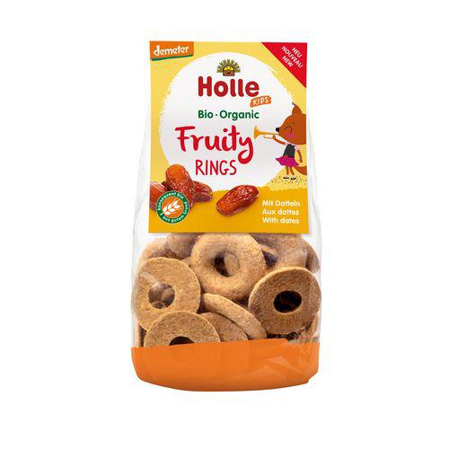 Miniaturka artykułu - HOLLE Bio Organic Owocowe krążki z daktylem, 125g
