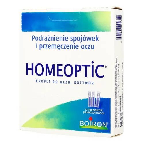 Miniaturka artykułu - HOMEOPTIC krople do oczu, 10 ampułek