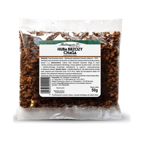 Miniaturka artykułu - Huba Brzozy Chaga, 50 g