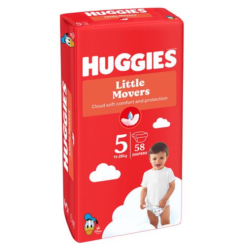 Miniaturka artykułu - HUGGIES Pieluchy Ultra Comfort rozmiar 5 (12-22kg), 58szt.