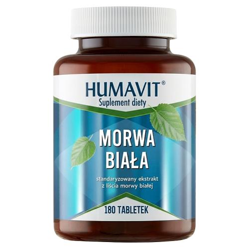 Miniaturka artykułu - HUMAVIT Morwa biała, 180 tabl.