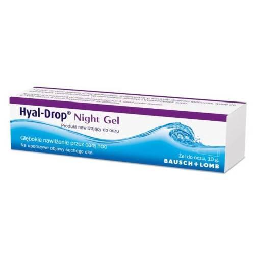 Miniaturka artykułu - Hyal-Drop Night Gel Żel do oczu, 10g USZKODZONE / BRAK OPAKOWANIA