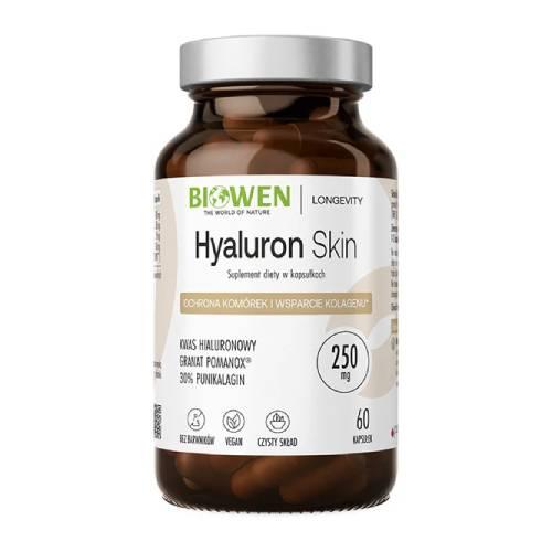 Miniaturka artykułu - Biowen Hyaluron Skin, 60 kaps.