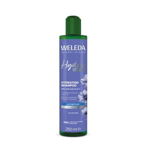Miniaturka artykułu - Weleda Hydra Shine Nawilżający szampon do włos&oacute;w, 250 ml