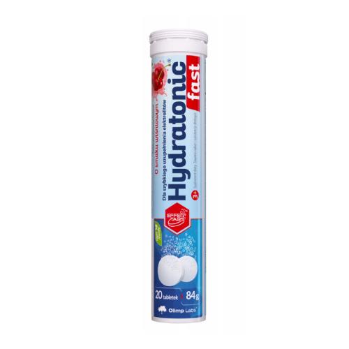 Miniaturka artykułu - OLIMP Hydratonic Fast, 20tabl. smak wiśniowy