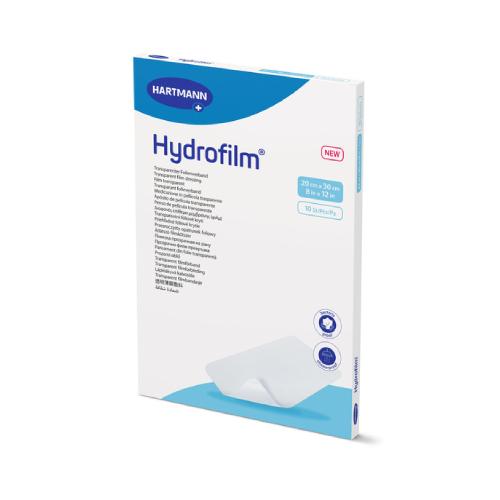 Miniaturka artykułu - Hydrofilm Przezroczysty opatrunek foliowy 20cm x 30cm, 10 szt.