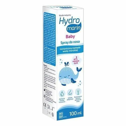 Miniaturka artykułu - Hydromarin Baby Spray do nosa, 100 ml USZKODZONE / BRAK OPAKOWANIA