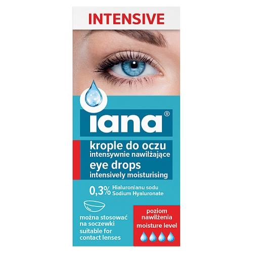 Miniaturka artykułu - Iana Intensive Krople do oczu, 10 ml