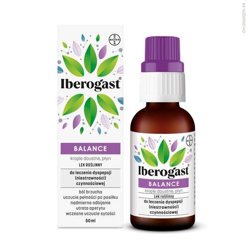 Miniaturka artykułu - Iberogast Balance Krople doustne, 50 ml KROTKA DATA 31.10.2026