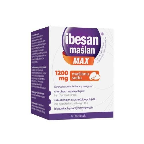 Miniaturka artykułu - Ibesan Maślan Max, 60 kaps.