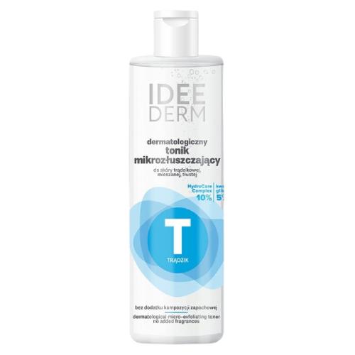 Miniaturka artykułu - Idee Derm Dermatologiczny tonik mikrozłuszczający, 220 ml