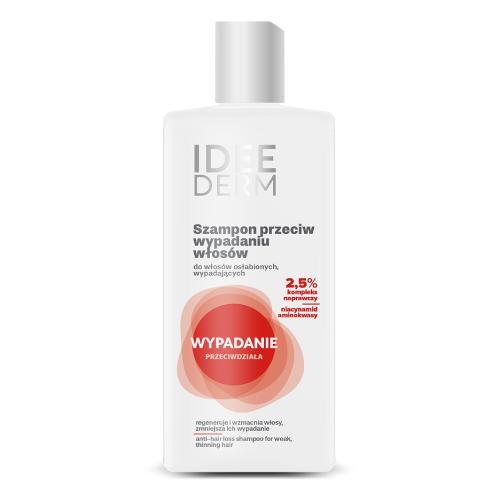 Miniaturka artykułu - Idee Derm Szampon przeciw wypadaniu włos&oacute;w, 300 ml