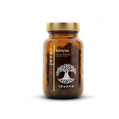Miniaturka artykułu - IDUNNA Juvel Biotyna, 60kaps.