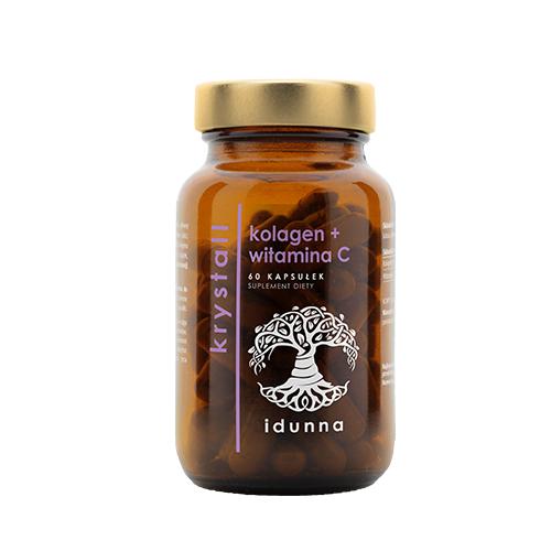 Miniaturka artykułu - IDUNNA Krystall Kolagen + Witamina C, 60kaps.