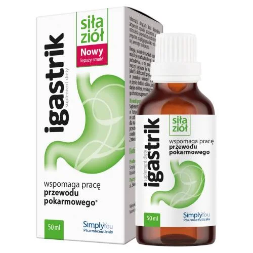 Miniaturka artykułu - Igastrik płyn, 50 ml KR&Oacute;TKA DATA 30.09.2026