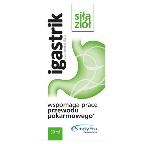Miniaturka artykułu - Igastrik płyn bogaty w ekstrakty zi&oacute;ł wspomagające procesy trawienia - 50 ml