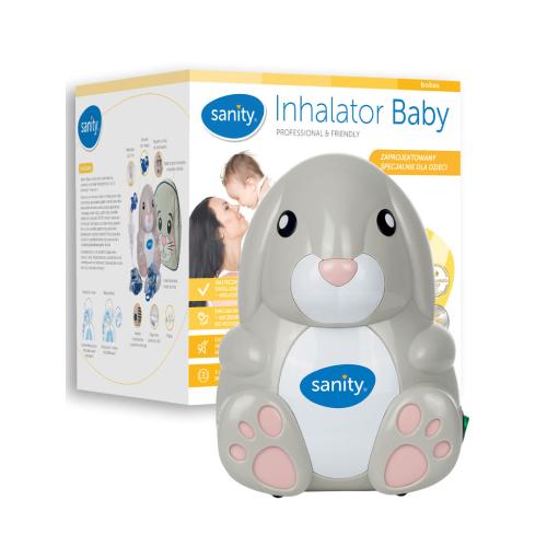Miniaturka artykułu - Inhalator Baby SANITY model CN-02MI KR&Oacute;LIK - 1 sztuka 