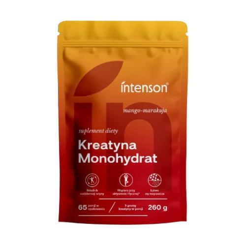 Miniaturka artykułu - Intenson Kreatyna Monohydrat mango marakuja, 260 g
