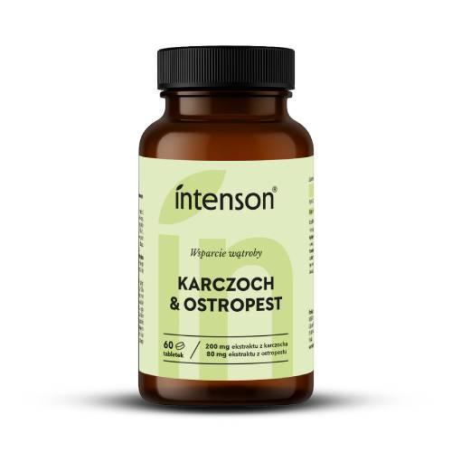 Miniaturka artykułu - Intenson Ostropest & karczoch, 60 tabl.