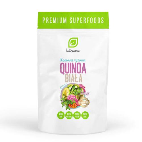 Miniaturka artykułu - INTENSON Quinoa komosa ryżowa biała, 250g