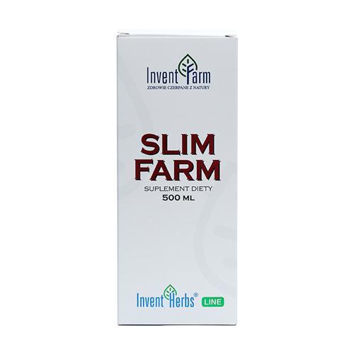 Miniaturka artykułu - Invent Farm Slim Farm płyn doustny, 500 ml USZKODZONE TEKTUROWE OPAKOWANIE 