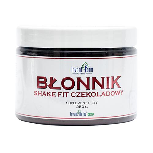 Miniaturka artykułu - InventFarm Błonnik Shake Fit Czekoladowy, 250g