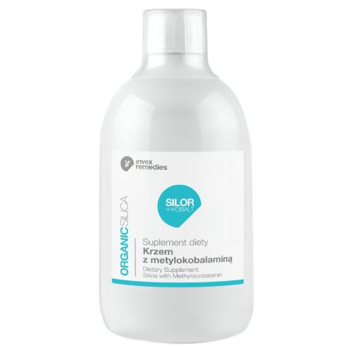 Miniaturka artykułu - Invex Remedies Silor+Kobalt Krzem z metylokobalaminą, 500 ml