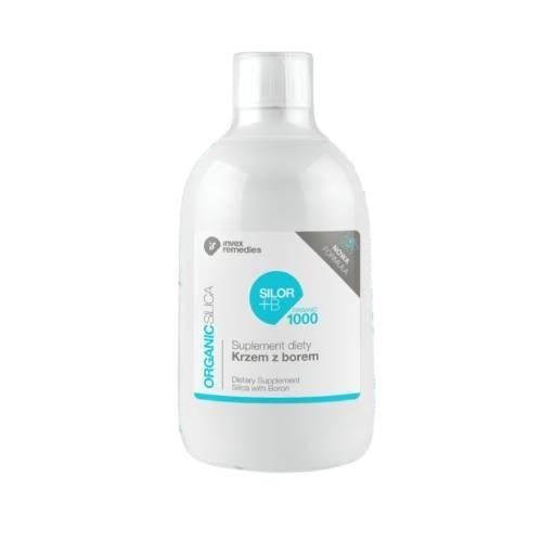 Miniaturka artykułu - INVEX REMEDIES Silor+B Krzem Z Borem Organic, 500 ml