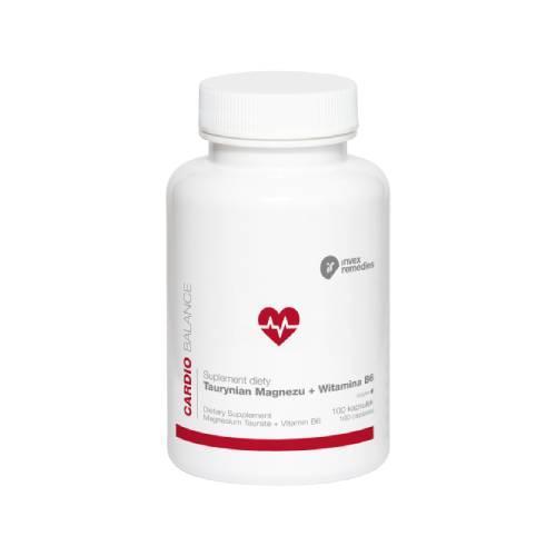 Miniaturka artykułu - INVEX REMEDIES Taurynian Magnezu + Witamina B6, 100 kapsułek USZKODZONE TEKTUROWE OPAKOWANIE