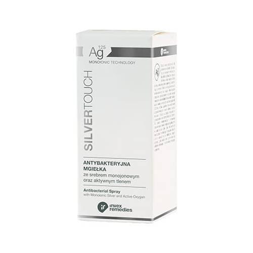 Miniaturka artykułu - INVEX SILVER TOUCH AG 125 antybakteryjna mgiełka z aktywnym tlenem, 100 ml