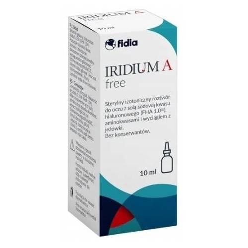 Miniaturka artykułu - Iridium A Free krople do oczu, 10 ml