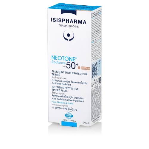 Miniaturka artykułu - ISISPHARMA Neotone Prevent SPF 50+ Ochronny krem tonujący, średnie zabarwienie, 30 ml