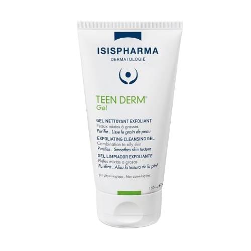 Miniaturka artykułu - ISISPHARMA TEEN DERM GEL Antybakteryjny żel do mycia sk&oacute;ry tłustej i trądzikowej, 150 ml