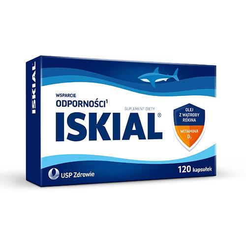 Miniaturka artykułu - Iskial, 120 kaps. KR&Oacute;TKA DATA 01.07.2026
