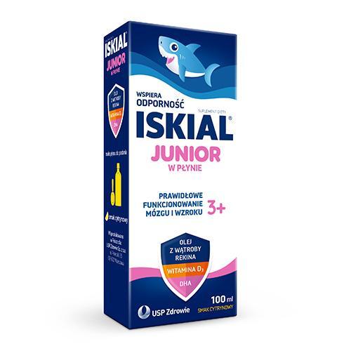 Miniaturka artykułu - Iskial Junior w płynie, 100 ml KRÓTKA DATA 31.08.2025