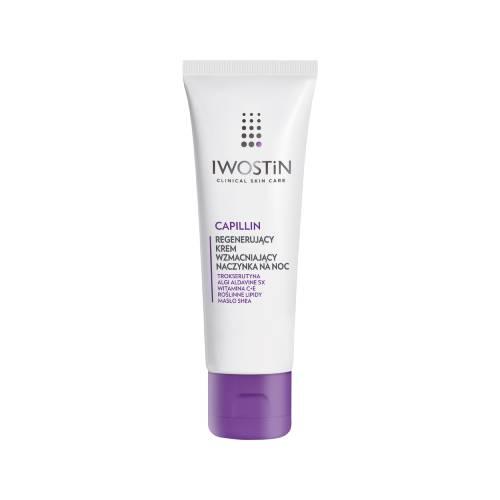 Miniaturka artykułu - Iwostin Capillin Regenerujący krem wzmacniający naczynka na noc, 50 ml