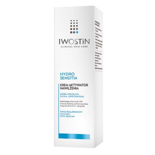Miniaturka artykułu - Iwostin Hydro Sensitia Krem aktywator nawilżenia, 50 ml