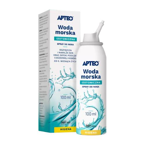 Miniaturka artykułu - APTEO CARE Izotoniczna woda morska, 100ml