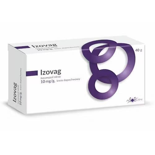 Miniaturka artykułu - Izovag 10 mg/g krem dopochwowy, 40 g