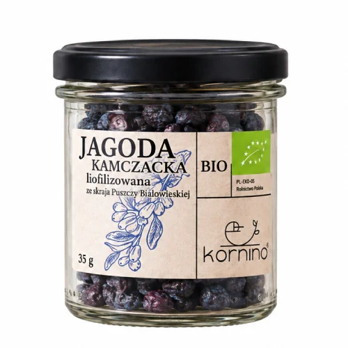 Miniaturka artykułu - Kornino Jagoda kamczacka liofilizowana Eko, 35 g