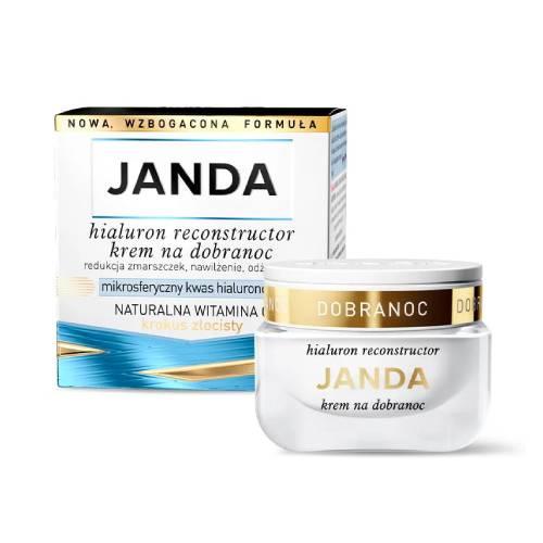Miniaturka artykułu - Janda Hialuron Reconstructor Krem na dobranoc, 50 ml